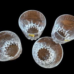 *HP*Set of Four Old Fashioned Diamant Luminarc